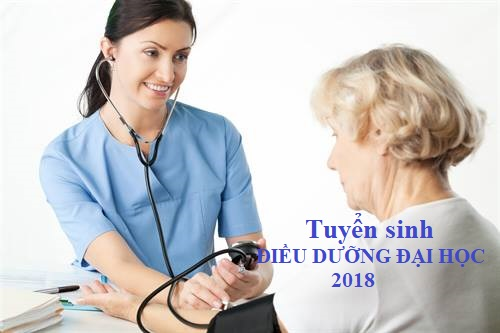 Thông báo tuyển sinh Đại học điều dưỡng chính quy 2018